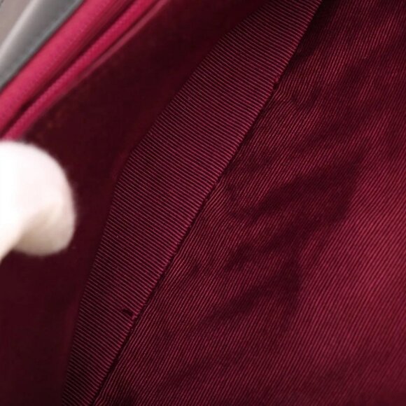 Chanel CC Logo Lambskin Chain Shoulder Bag Black - Picture 11 of 14